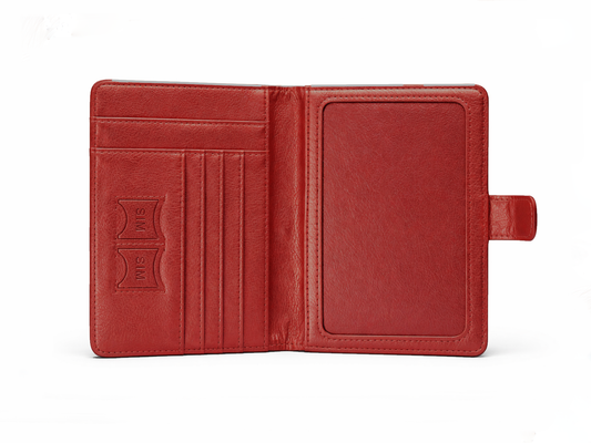 Passport Case - Crimson