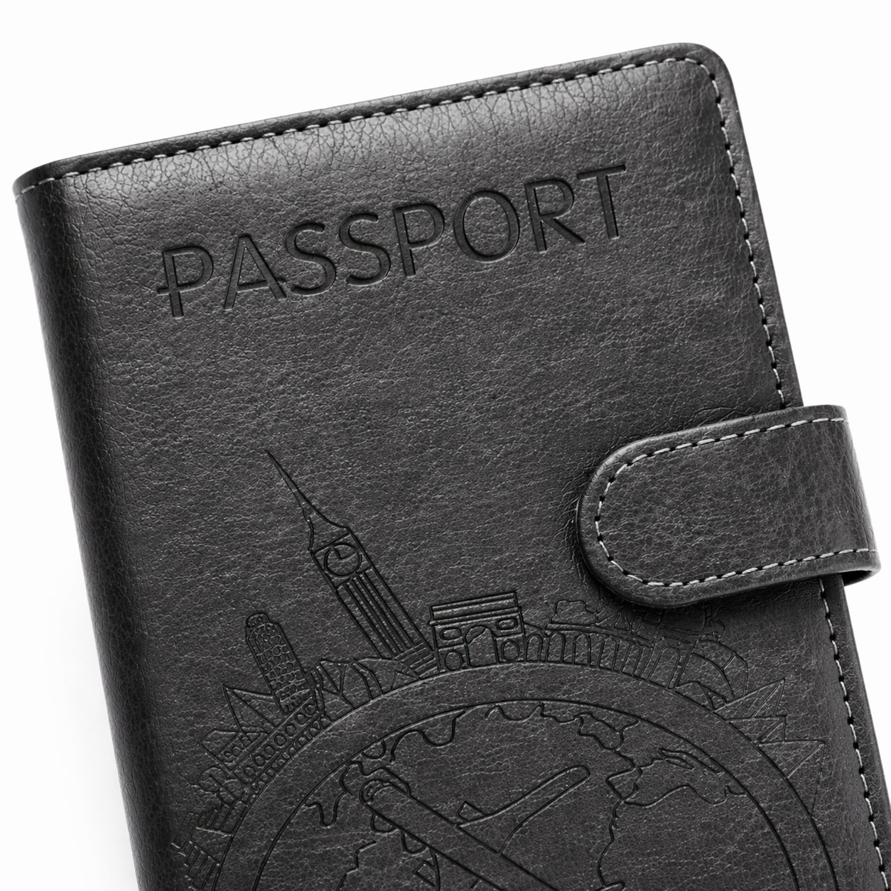 Passport Case - Noir