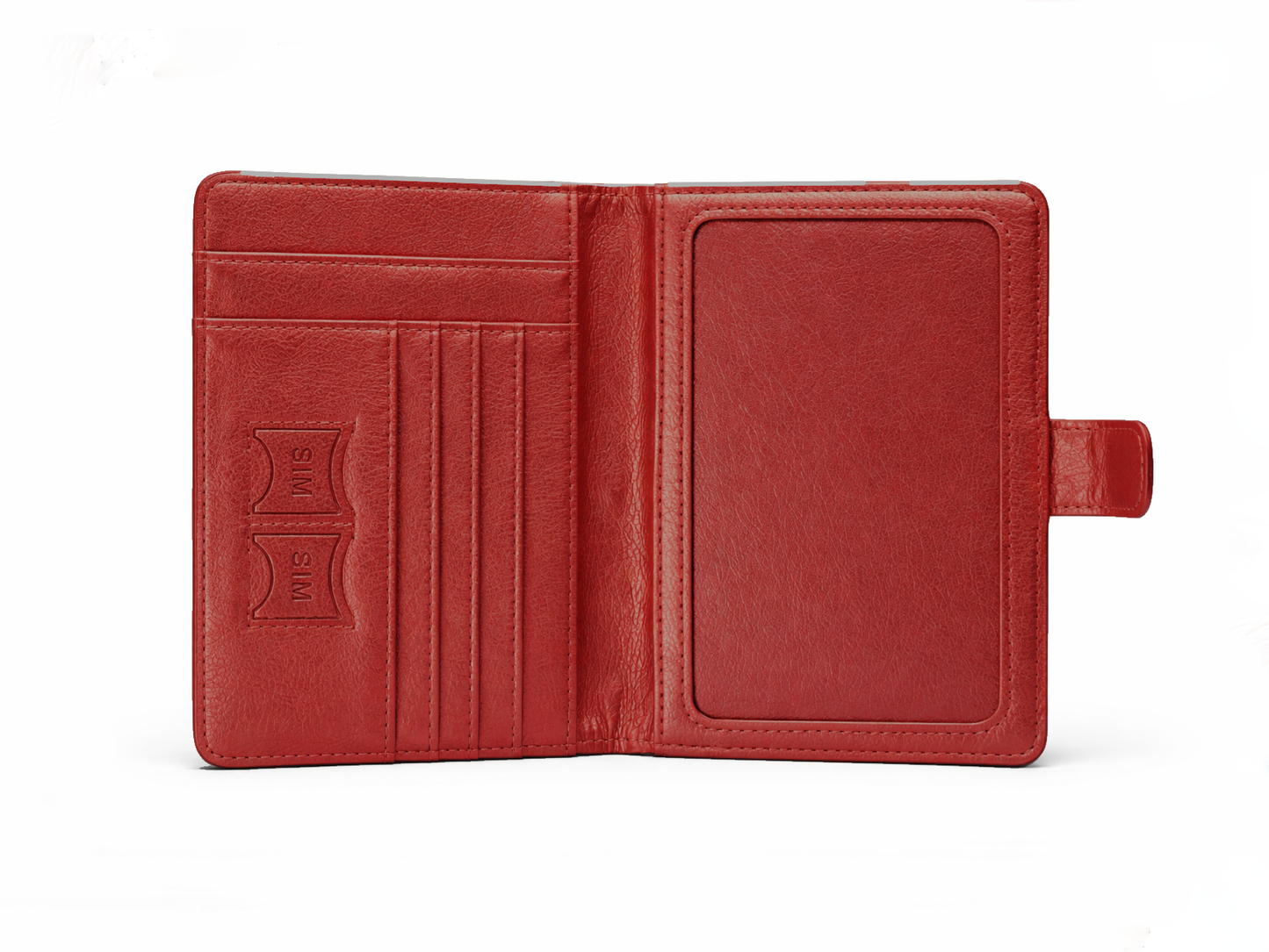 Passport Case - Crimson